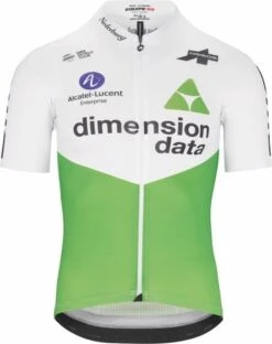 Assos Short Sleeve Jersey DIMENSION DATA White / Green