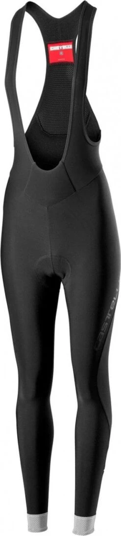 Castelli Women's Long Tight Shorts TUTTO NANO Black