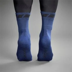 Pair Of Gripgrab Merino Winter Blue Night Socks -Pinnacle Cycling 13188005de14443ccbfe8.11958060