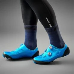 Pair Of Gripgrab Merino Winter Blue Night Socks -Pinnacle Cycling 13188005de14443cd2a75.14465892