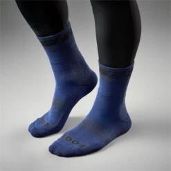 Pair Of Gripgrab Merino Winter Blue Night Socks -Pinnacle Cycling 13188005de14443cf1ca0.09632441