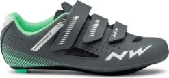 Northwave Core Gray / Green Women's Road Shoes