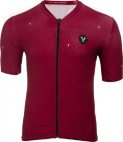 LeBram Chaussy Bordeaux Short Sleeve Jersey Tailored Fit -Pinnacle Cycling 16332935f28b8d13d6987.09664697