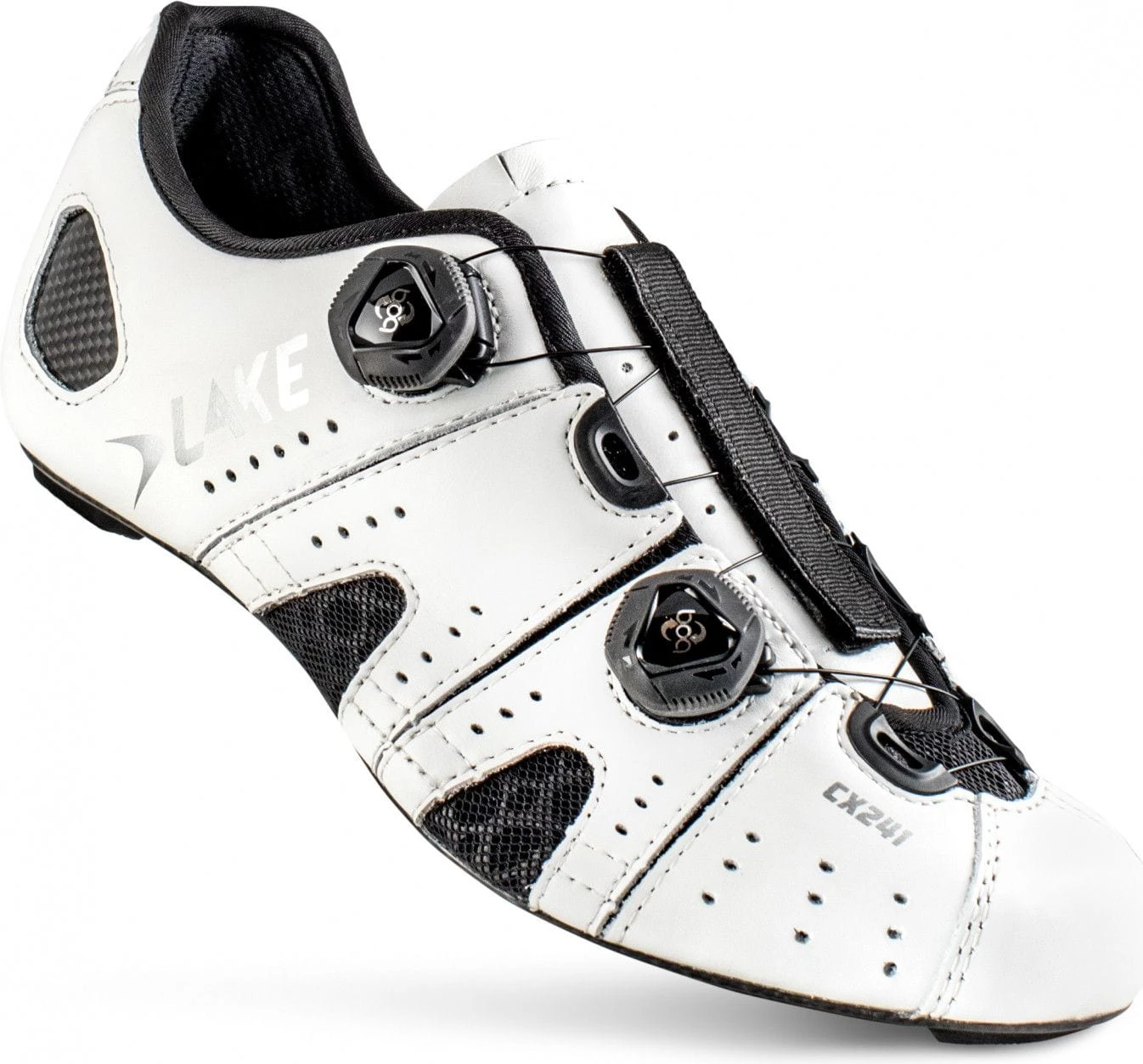 Lake CX241 Road Shoes Black / Silver 4 Lake CX241 Road Shoes Black / Silver - Image 2