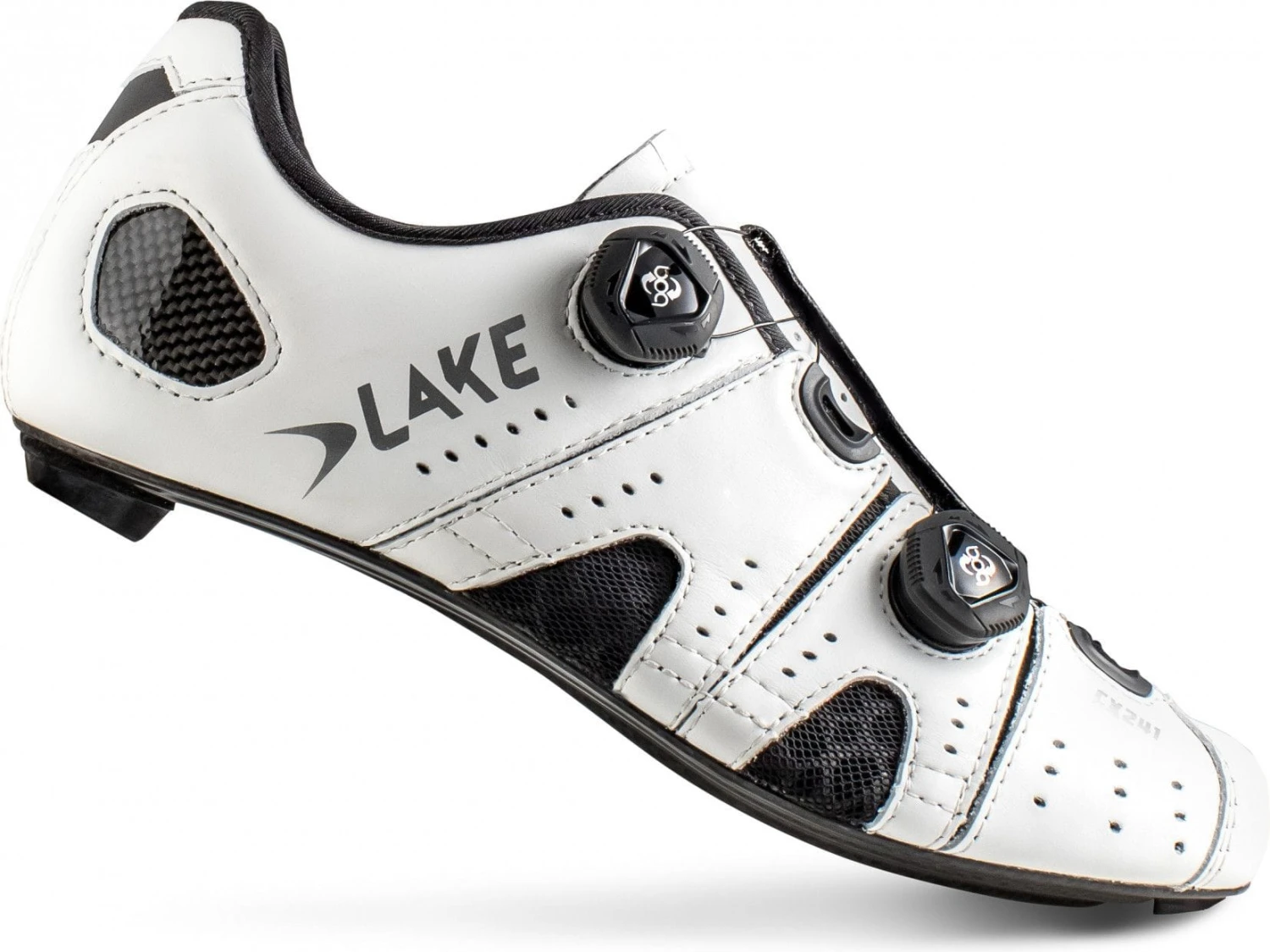 Lake CX241-X Road Shoes White / Black Wide Version 5 Lake CX241-X Road Shoes White / Black Wide Version - Image 3