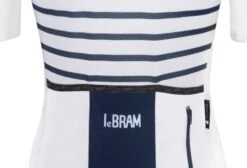 LeBram Ventoux Women's Short Sleeve Jersey White Blue Tailored Fit -Pinnacle Cycling 17308085f6d6c35018506.45149585