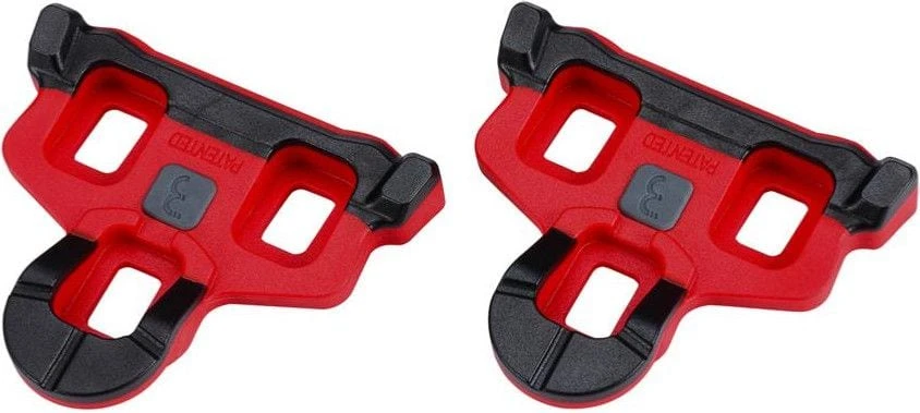 Pair Of BBB PowerClip 3 ° Red Cleats 3 Pair Of BBB PowerClip 3 ° Red Cleats