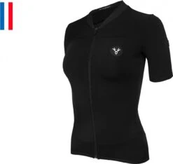 Lebram Allos Women Short Sleeve Jersey Black Tailored Fit