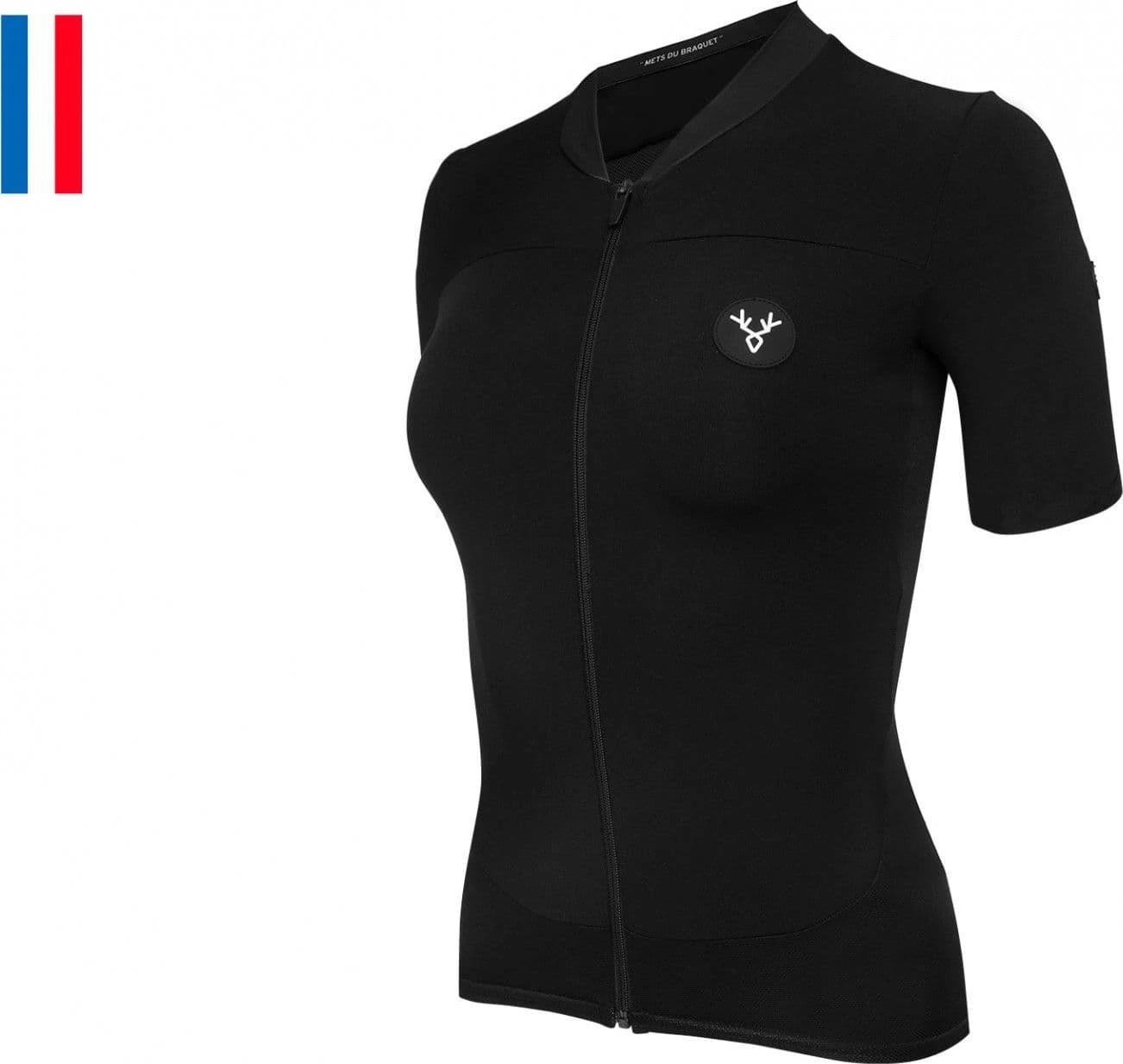 Lebram Allos Women Short Sleeve Jersey Black Tailored Fit 3 Lebram Allos Women Short Sleeve Jersey Black Tailored Fit