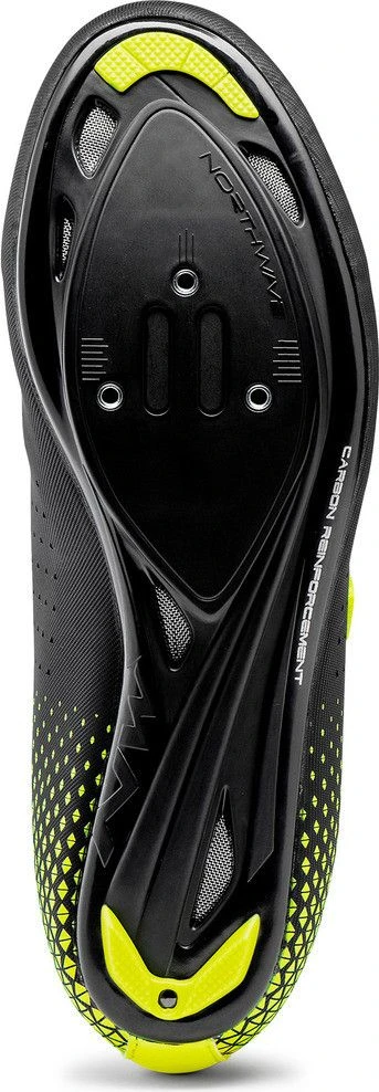 Northwave CORE PLUS 2 Shoes Black / Fluo Yellow 4 Northwave CORE PLUS 2 Shoes Black / Fluo Yellow - Image 2