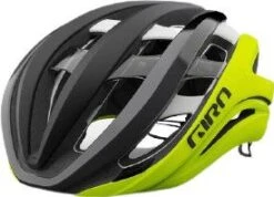 Giro Aether Spherical MIPS Helmet Black / Matte Fluo Yellow 2021
