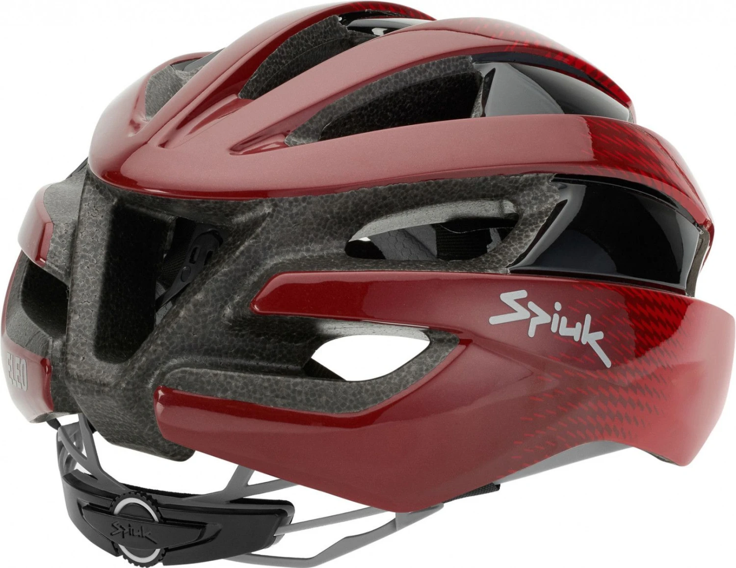 Spiuk Eleo Road Helmet Red / Black 4 Spiuk Eleo Road Helmet Red / Black - Image 2