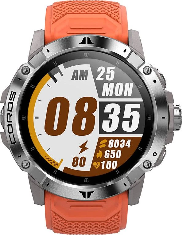 Coros Vertix 2 Sport Watch Lava Orange 3 Coros Vertix 2 Sport Watch Lava Orange