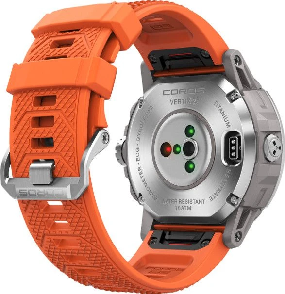 Coros Vertix 2 Sport Watch Lava Orange 5 Coros Vertix 2 Sport Watch Lava Orange - Image 3