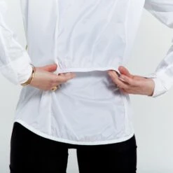 Triban Ultralight Women's Windbreaker Jacket White -Pinnacle Cycling 215265761781075c5f375.52694872