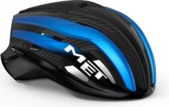 MET Trenta 3K Carbon Mips Helmet Black Blue Metallic Mat 2022