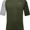 Gore Wear C5 Olive White Short Sleeve Jersey -Pinnacle Cycling 217826461aa24255fdf10.36184789