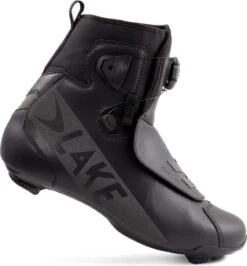 Pinnacle Cycling 27 Lake CX146-X Wide Black Reflective Shoes