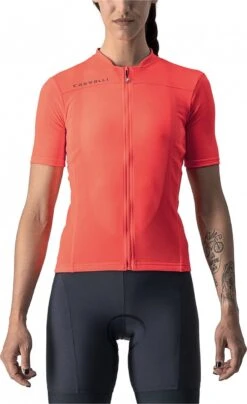 Castelli Anima 3 Jersey Red -Pinnacle Cycling 218631561c1e88b0897d9.10063191
