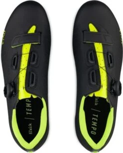 FIZIK Tempo Overcurve R5 Road Shoe Black/Yellow -Pinnacle Cycling 5bd3042f3429e