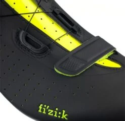 FIZIK Tempo Overcurve R5 Road Shoe Black/Yellow -Pinnacle Cycling 5bd30439451bd