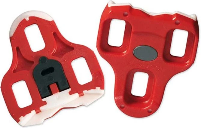 Look Keo Bi Material Cleats - 9° Red 3 Look Keo Bi Material Cleats - 9° Red